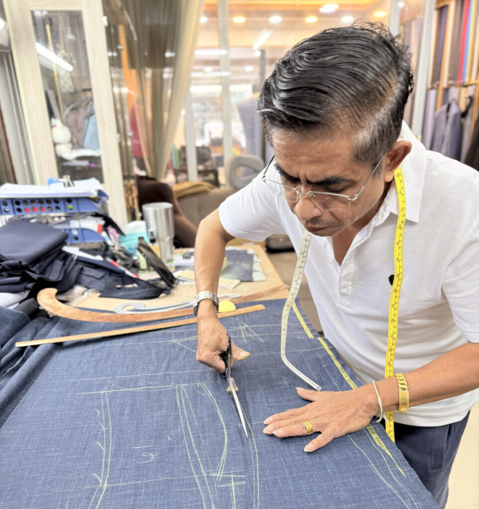 Professional craftsmen, P&N Tailor Hua Hin